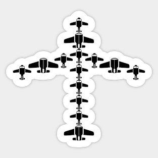 Plane of Planes Sticker